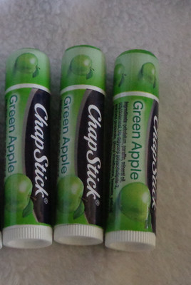 New ChapStick Lip Balm Green Apple (3) 0.15oz