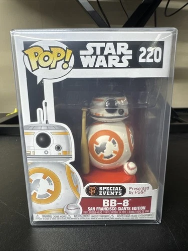 BB-8 #220 SPECIAL EVENTS SAN FRANCISCO GIANTS EDITION FUNKO POP STAR WARS