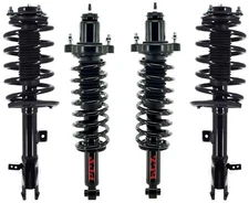 Front & Rear Complete Struts For Jeep Compass 2012 2015 2017 Front Wheel Drive