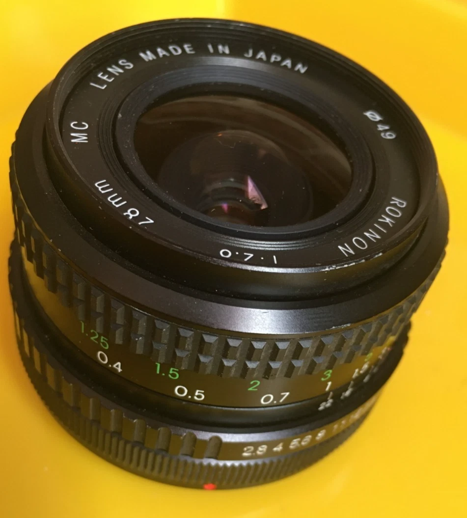 ROKINON f/2.8 Camera Lenses 28mm Focal for sale - eBay