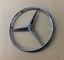 ORIGINAL Mercedes W124 W201 Chrom Stern Emblem auf 15" Radkappe 1244010103 TOP