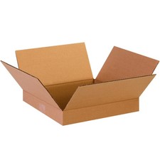 13 x 13 x 2 Corrugated Cardboard Boxes, Flat 13L x 13W x 2H, Pack of 25  Shippi