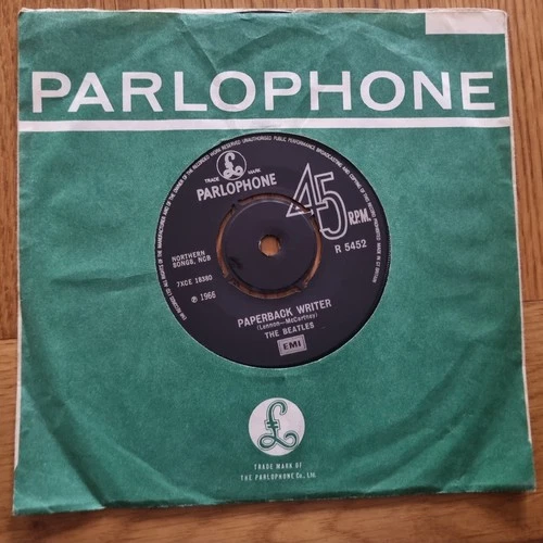 THE BEATLES - Paperback Writer / Rain  7" Parlophone