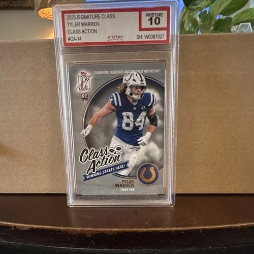 2025 Topps Signature Tyler Warren Base (RAW)
