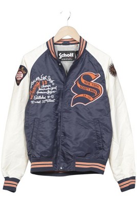 Schott NYC Jacke Herren Anorak Jacket Kurzmantel Gr. M Mehrfarbig #xgm1imq