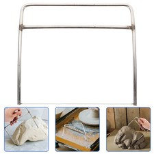  Craft Cutter Pottery Texture Tools Cutting Wire Clay Slab Slicer