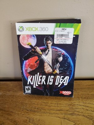 Killer Is Dead Xbox 360 Outer Sleeve Box Only