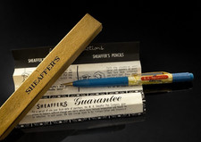 Vintage SCHEAFFER Mechanical Pencil Advertising Shawnee's Best Flour in Box #22