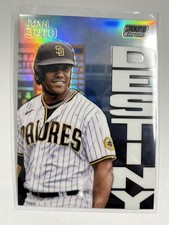2022 Topps Stadium Club Chrome Juan Soto Dynasty and Destiny Insert #1B Padres