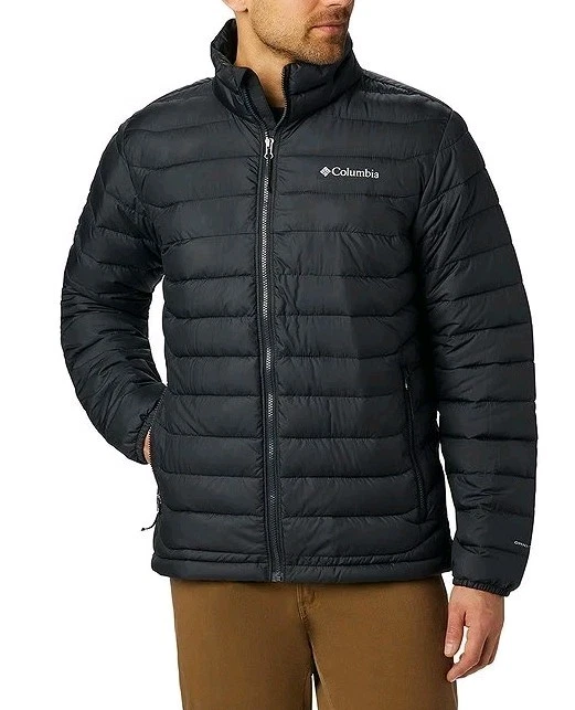 Columbia Mens Black Omni Heat Puffy Jacket Size 3X New