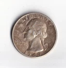 1949 P Washington 90%  Silver Quarter No Mint Mark Philadelphia Free Shipping