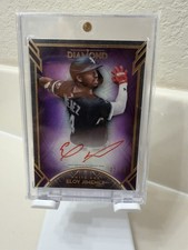 2021 Diamond Icons Eloy Jimenez /10 Red Ink Auto