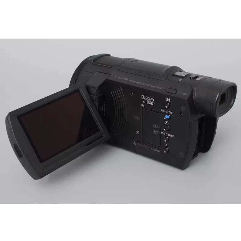 SONY FDR AXP35 4K Video Camera Handycam 10x Optical Black TESTED