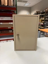 MMF INDUSTRIES 61-KEY LOCKING KEY CABINET with Additional Hardware - 14”x9”x5" 