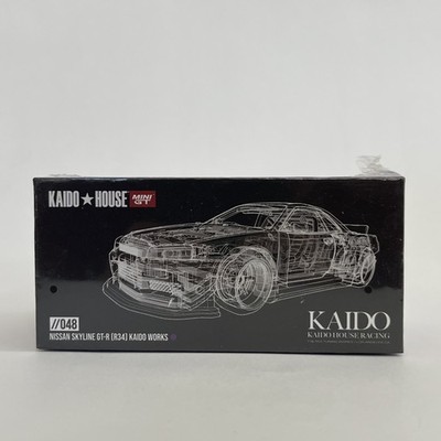 Kaido House x Mini GT Nissan Skyline GT-R R34 Kaido Works V1