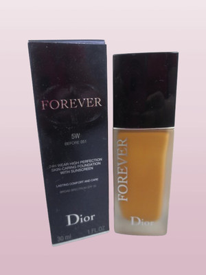 CHRISTIAN DIOR FOREVER 24H WEAR HIGH PERFECTION FOUNDATION 5W WARM 1 OZ BOXED