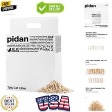 Tofu Cat Litter 5.3lb - Ultra Absorbent, Fast Drying,  100 Dust-Free for Cats