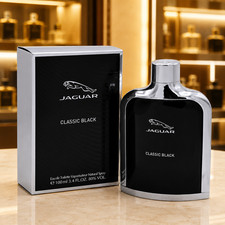 Jaguar Classic Black By Jaguar Cologne For Men Edt 3.3 3.4 Oz New In Box Jaguar Classic Black By Jaguar Cologne For Men Edt 3.3 3.4 Oz New In Box