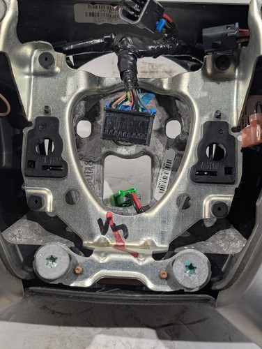 P15854527 2007-2014 Escalade Yukon Steering Wheel Leather Woodgrain Heated Audio - Picture 11 of 23
