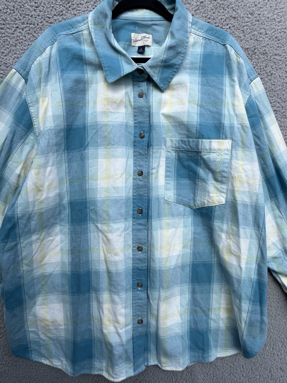 Universal Thread Flannel Shirt Button Down  Overs… - image 3