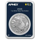 2026 Niue Mythical Creatures The Kraken 1oz Silver Coin Apmex TEP 5,000 Mintage
