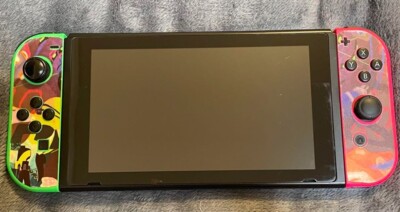 Nintendo Switch Console System Splatoon 2 Neon Pink/Neon Green