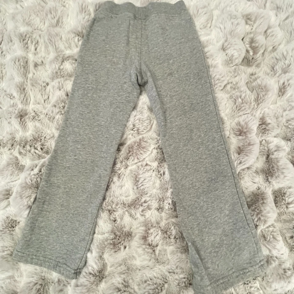 Pantalones deportivos Joe Boxer para niñas de vellón cintura elástica felpa francesa gris - talla 6 Foto 2 de 4