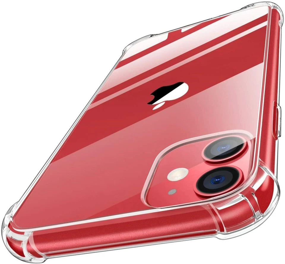 CLEAR Shockproof Case For iPhone 11 Pro Max XR X XS Max 8 7 Plus Cover Silicone - Image 3 of 4