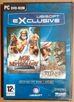 Age of Mythology Gold Edition (2003 PC DVD-ROM) Brand New