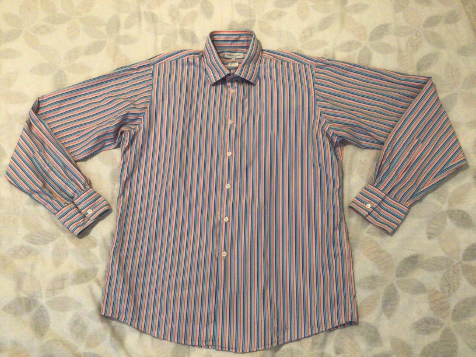 FILA Camicia uomo Richard James Savile Row 17 in colletto o grande a righe luminose