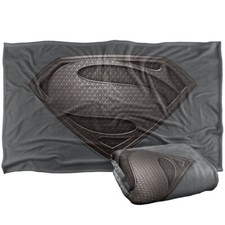 Superman Man of Steel Desaturated Silky Touch Super Soft Throw Blanket