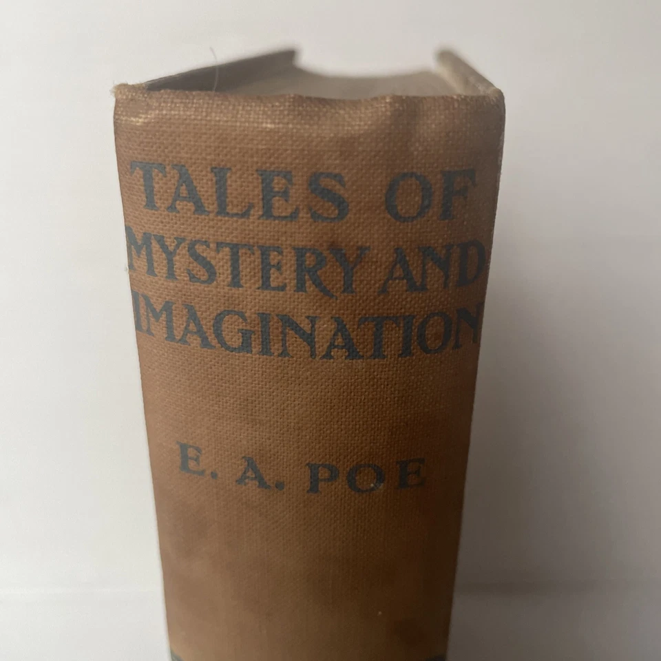 Tales Of Mystery And Imagination Edgar Allan Poe Seeley 1936 McCormick Book HB - Image 3 of 4