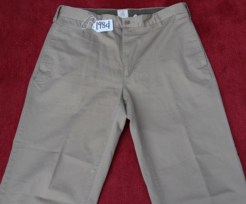 GAP HUDSON FLAT FRONT Khaki Pants For 