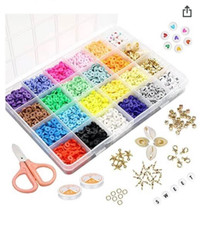 4500Pcs Clay Beads for Bracelets Making Kit