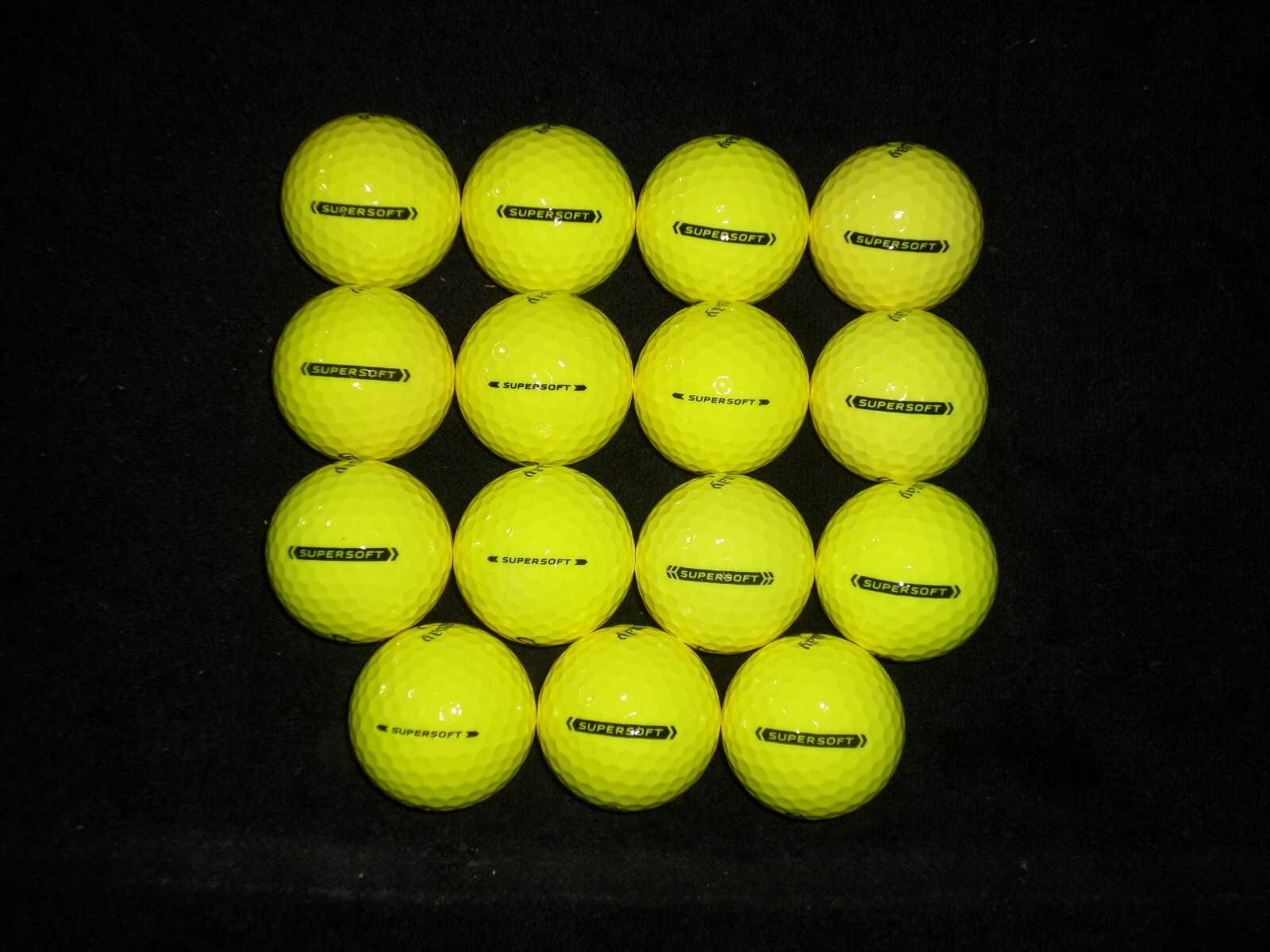 15 Yellow Callaway Supersoft Golf Balls eBay
