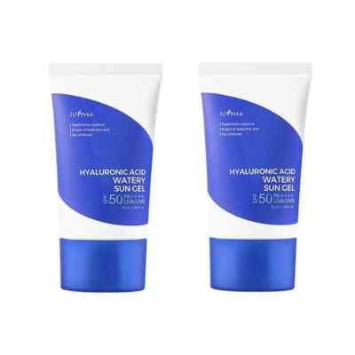 isntree hyaluronic acid watery sun gel spf50+/PA++++  2x50 ml