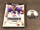 Madden NFL 2005 Nintendo GameCube Excellent DISC TESTED EA Sports FREE SHIPPING
