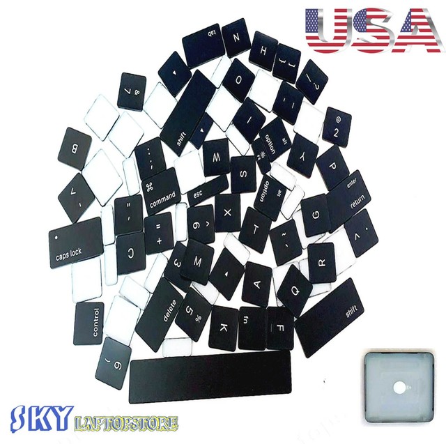 Replacement US Keyboard Key Caps Full Set for Macbook Pro 13 A1706 2016