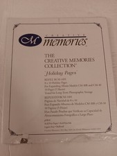 Creative Memories Holiday Pages 8 X 10 Holiday Theme Pages RCM10H New Sealed