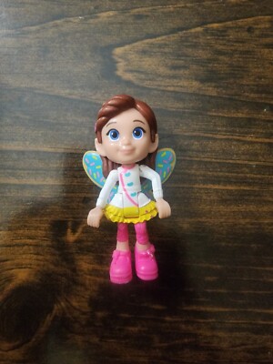 Fisher-Price ~ Butterbeans Cafe Fairy Figure Toy Multicolor Poseable 3'' GCJ40