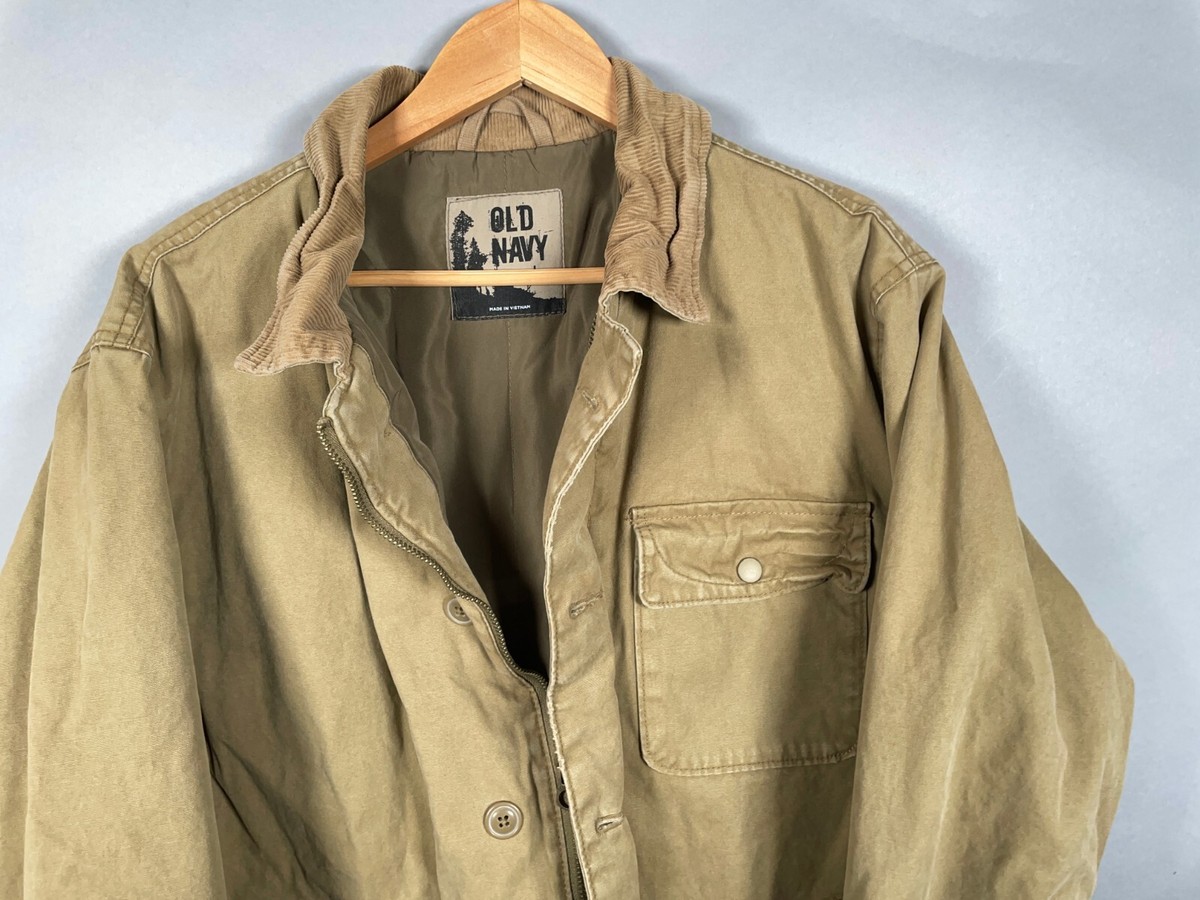 OLD NAVY レザージャケット ダークブラウン 焦茶色 2XL程 OLD NAVY レザージャケット ダークブラウン 焦茶色 2XL程
