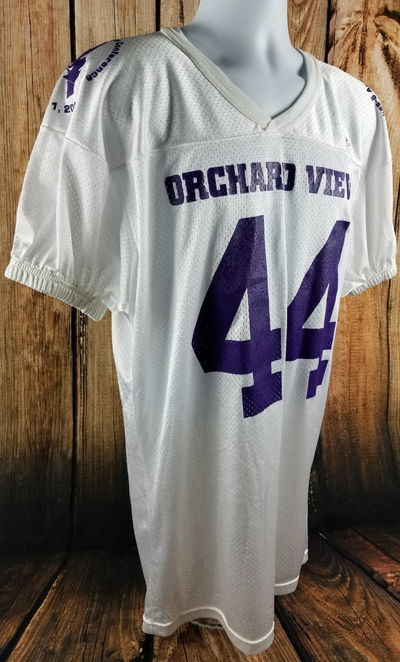 Camiseta de fútbol americano Orchard View Muskegon MI Michigan talla grande Rawlings etiquetas nuevas Foto 4 de 4
