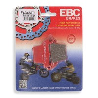 BremsbelÄGe Hinten Kohlenstoff EBC FA346TT Honda-Hm Cre F 250 X 2010 2011
