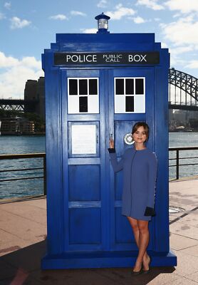 Jenna Louise Coleman Blue Dress 8x10 Picture Celebrity Print