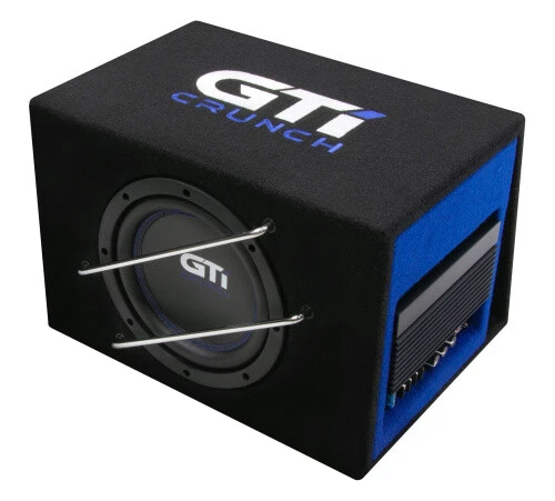 Crunch GTi800A Subwoofer Actif Avec Boîtier, Caisson, Endstufe - Photo 1/1