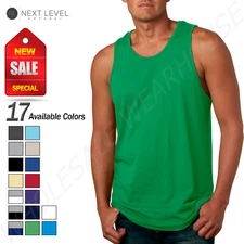 Next Level Men's Premium 4.3 oz Athletic Jersey Tank Top N-3633