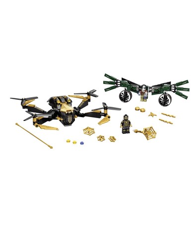 LEGO Marvel Spider-Man’s Drone Duel 76195 Building Kit Playset 198 Pieces Oct.1 - Picture 2 of 9