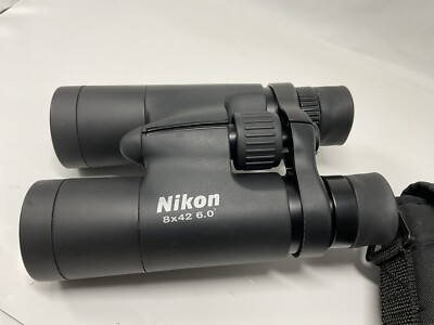 ALTISSA JUWEL 中判ボックスカメラ 6x6 NIKON 8X 42 6.0 ROOF PRISM BINOCULARS MADE IN JAPAN + OEM CASE