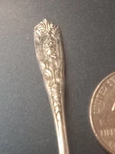 2 inchVintage Sterling Silver Miniature Spoon-- Westmorland