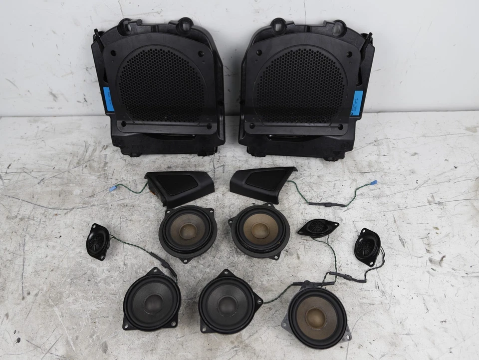 2011-2016 BMW 5 SERIES F10 HIFI SPEAKER SUBWOOFER TWEETER SOUND SET OEM - Image 2 of 4